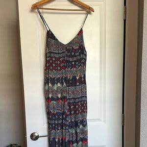 TYSA Spagetti Strap Bohemian Patterned Jumpsuit Playsuit Size 2   M)